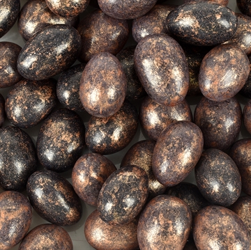 Black amber almonds i mørk sjokolade - bulk