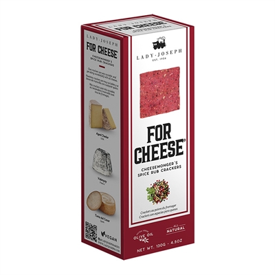 For Cheese - Cheesemonger\'s spice rub cracker