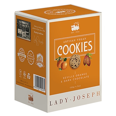 Cookies - appelsin og mørk sjokolade