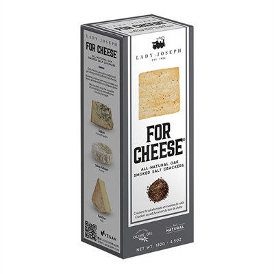 For Cheese - All-natural Oak Smoked Salt Cracker